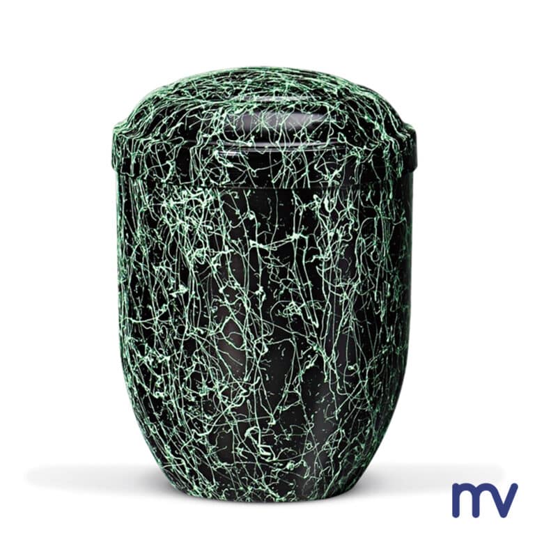 Morivita - mini urna s medenou zelenou patinou
